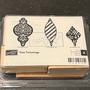 UNUSED Vintage Christmas Cards Stamps | Stampin’ Up 2002